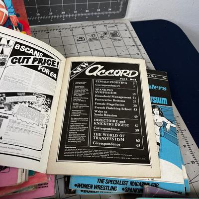 ACCORD  Magazine Vintage 1970's Adult Magazines