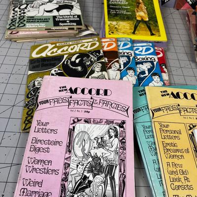 ACCORD  Magazine Vintage 1970's Adult Magazines
