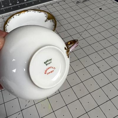 Haviland TEA CUP & Saucer Pair 