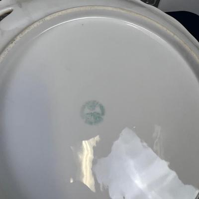 2 Hand Painted Plates and Bowl Nippon and 1 Limoges. 