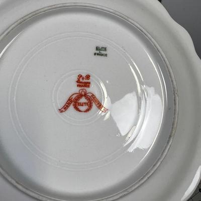 2 Hand Painted Plates and Bowl Nippon and 1 Limoges. 