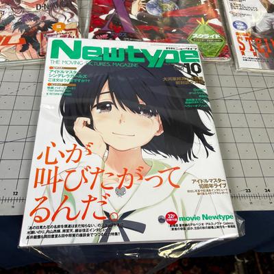 7- NEWTYPE Japanese Anime Magazines