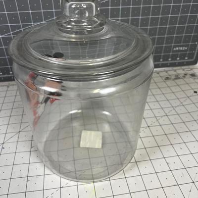 Mickey and Minnie Clear Glass Jar - Cookie or whatever