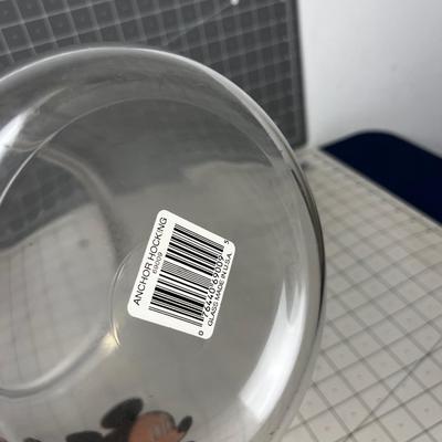 Mickey and Minnie Clear Glass Jar - Cookie or whatever