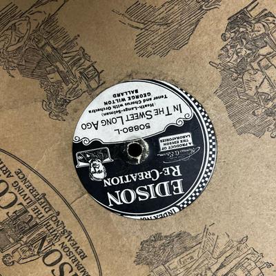  24 - Huge Lot of Edison Diamond Music Discs. 