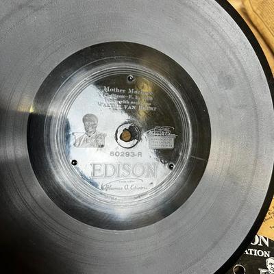  24 - Huge Lot of Edison Diamond Music Discs. 