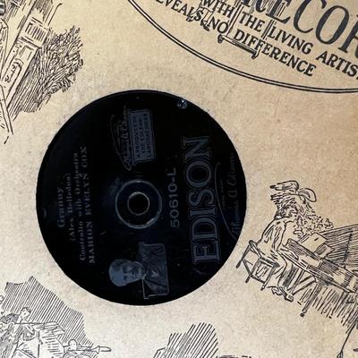  24 - Huge Lot of Edison Diamond Music Discs. 