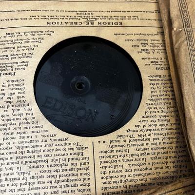  24 - Huge Lot of Edison Diamond Music Discs. 