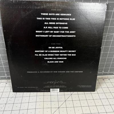 Uniform LP Black & Vain Record