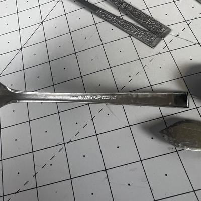 Rogers Stainless Flatware Partial Set 