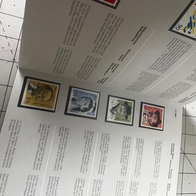 1998 &1999 SWISS Stamp Collection Books 