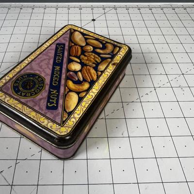 Vintage NUT Tin