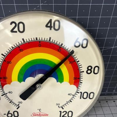 Big Rainbow Thermometer 