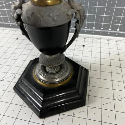 Antique Lamp with Gargoyles Circa 1920