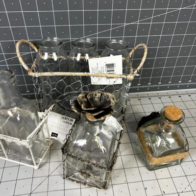 GLASS Display Bottles