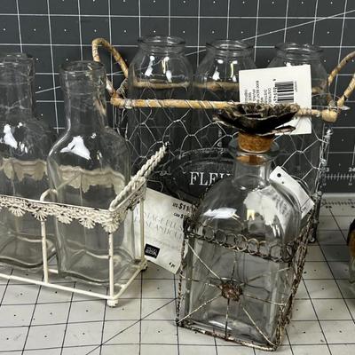 GLASS Display Bottles