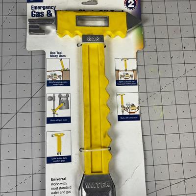 Emergency Gas and Water Turn off Tool