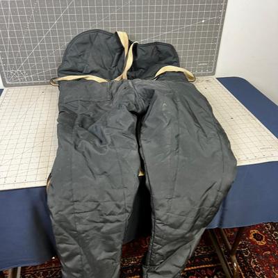 VINTAGE  Snow  Bibs Navy 