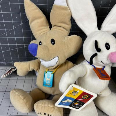 Olympic Stuffies; Copper, Coal & Powder Official Mascot of the 2002 Salt Lake Olympic Games. 