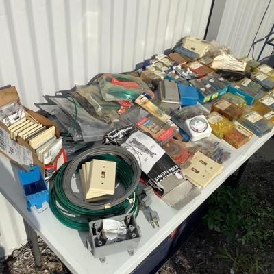 336 Lot of Electrical Hardware