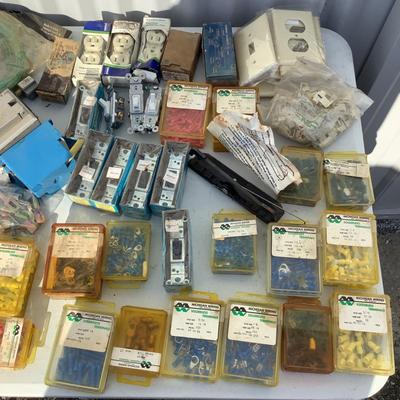 336 Lot of Electrical Hardware