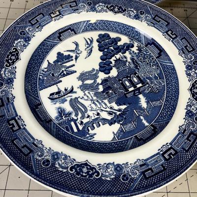 Johnson Brothers Willow Dinnerware Plates and Bowls 