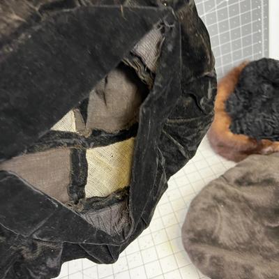 Collection of  Antique  Hats  