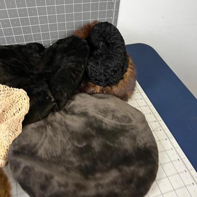 Collection of  Antique  Hats  
