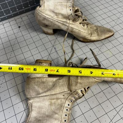 Women's Lace Up Boots ANTIQUE 