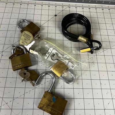 Pad Locks with Keys