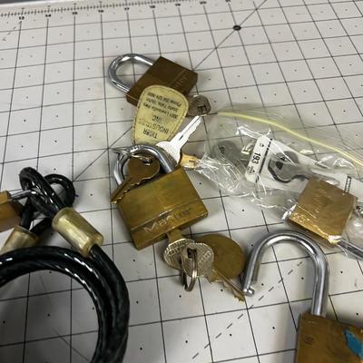 Pad Locks with Keys