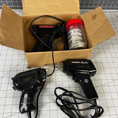 Soldering Gun Lot 