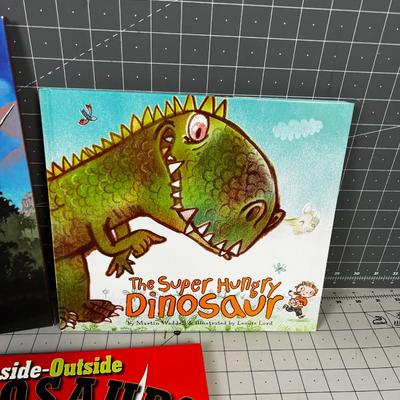 3 Dinosaur Children's Books 