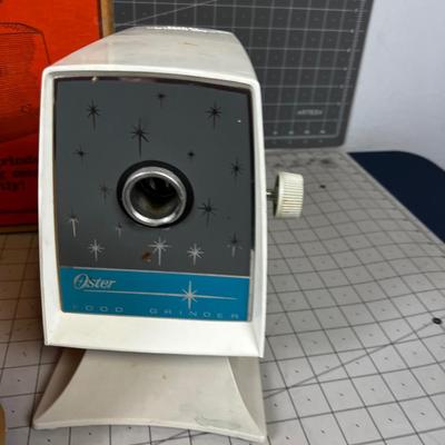 OSTER Food Grinder, VINTAGE 