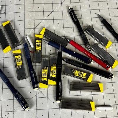 PENTEL 9MM Pencils & Leads 