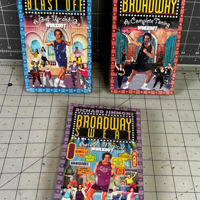Richard Simmons (3) New Sealed Videos, Collector Item!