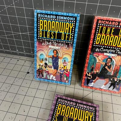 Richard Simmons (3) New Sealed Videos, Collector Item!