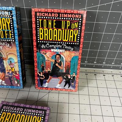 Richard Simmons (3) New Sealed Videos, Collector Item!