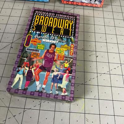 Richard Simmons (3) New Sealed Videos, Collector Item!