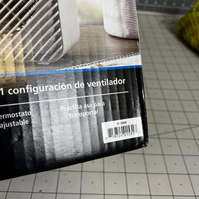 NEW Mainstays Fanned Forced Heater