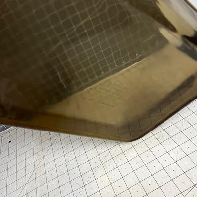 Anchor Hocking Amber & Smoke Color