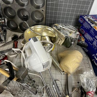 Large Lot of Kitchen:  Cooking and Canning Items 