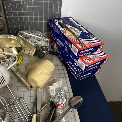 Large Lot of Kitchen:  Cooking and Canning Items 