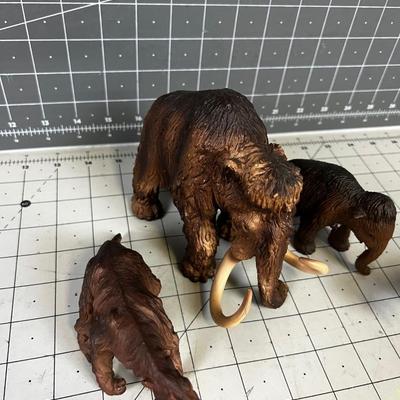 Hard Plastic Pre-Historic Animals 