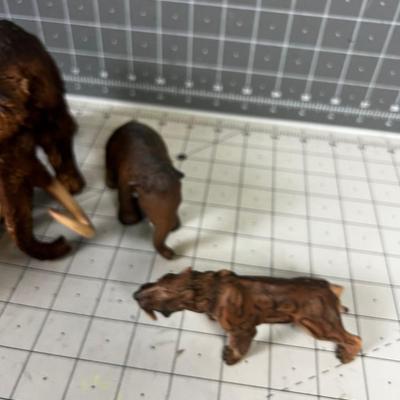 Hard Plastic Pre-Historic Animals 