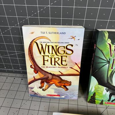 Wings of Fire 3 Books, Like New 