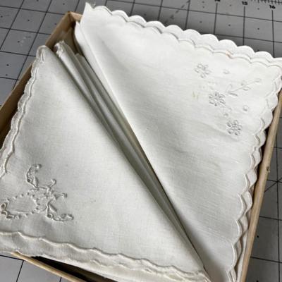 Vintage Napkins, Embroidered, etc.