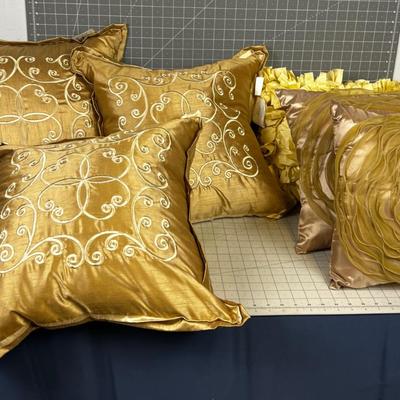 Collection of Neutral NEW Pillows with Tags