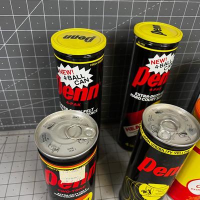 NEW OLD STOCK Tennis Balls (6) Still in sealed can