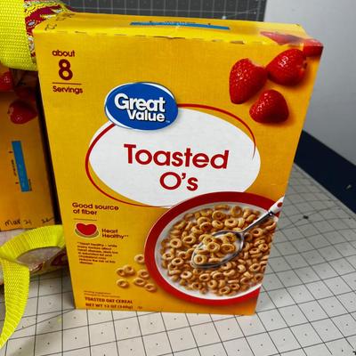 8 boxes of Toasted "O's"